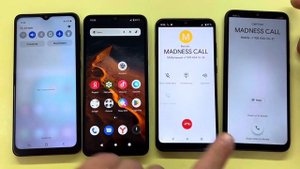 Incoming Call Samsung Galaxy A02 ZTE Blade A51lite/ Outgoing Call Xiaomi Redmi A1+ and Xiaomi 9C NF