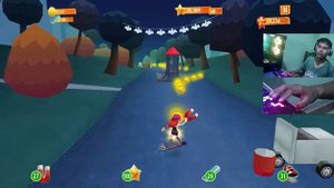 Bus Rush PC Gameplay / Pirate Jane Halloween Update / Endless Running Game