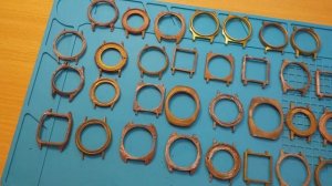 Купил корпуса часов СССР без позолоченного покрытия.