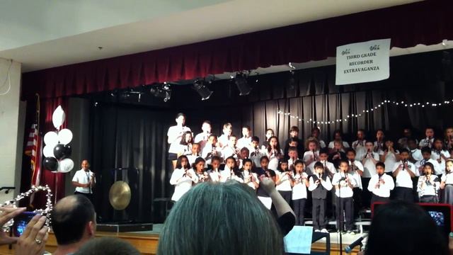 MOE 3rd grade recorder concert смотреть онлайн