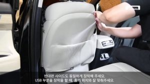 Накладка на спинку сидений Hyundai Palisade LX2