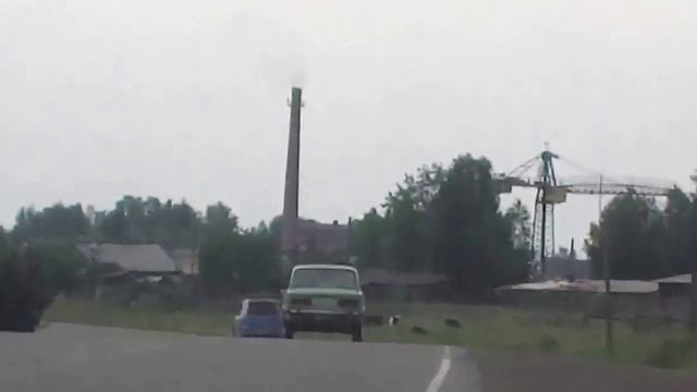 Иркутская область проезжаем город Тулун.