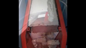 Начальная разборка отопительного котла КС-ГВ-10 Житомир-3