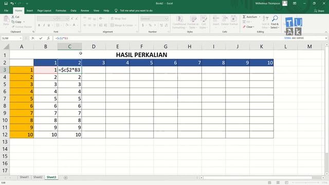 Belajar Microsoft Excel Dasar (10) смотреть онлайн