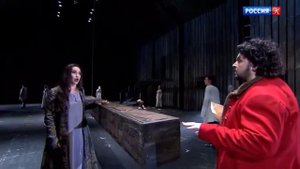 Опера "Хованщина".  П.М. Мусоргский.  Финал.  Песня Андрея "Где ты, моя волюшка?"