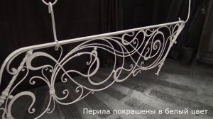 Как мы ковали перила. Ковка модерн на лестнице