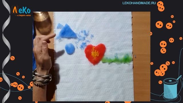 Шерстяная акварель/ Как рисовать шерстью контур и заливка/ Основы техники