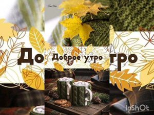 Доброе утро чудесного дня