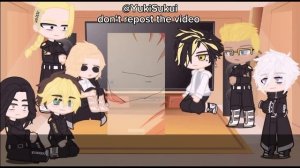 •Tokyo Revengers react to Takemichi// Takemichi as Aqua Hoshino• ANIME SPOILER