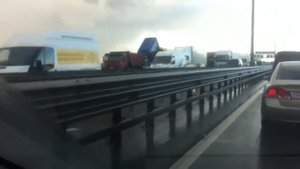 Первый раз такое вижу  КаД СПб
