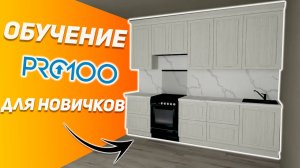 Кухня с нуля в PRO100. Создаем Кухонный Пенал.