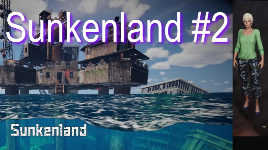 Sunkenland #2.  Игра в жанре выживания и исследований в постапокалиптическом мире