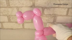 ЕДИНОРОГ (лошадка) ИЗ ДЛИННЫХ ШАРИКОВ фигурки из шаров Unicorn Balloon Animal UNICORNIO CON GLOBOS