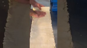 Хинкали, раскатываем правильно тесто