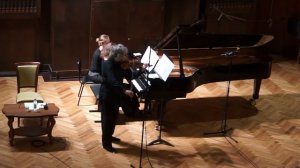 В. А. Моцарт. Соната для скрипки и фортепиано  № 32, си бемоль мажор, KV 454.  Сергей Гиршенко.mp4