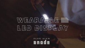 Японский LED-браслет FLEX SIGN anode