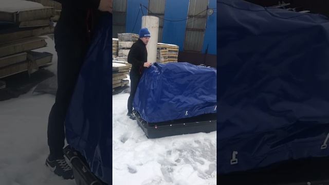 Сборка разборного каркаса на тент ПП-1900 "Раздолье" смотреть онлайн