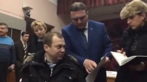 Якунин и дольщики Белого города в Брехово Сабидом