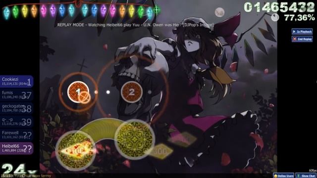 Osu! Yuu - U.N. Owen was Her? & Len - U.N. Owen was her? (DJPop's Insane & Insane) [C] смотреть онлайн
