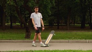 Трюк на ЛОНГБОРДЕ - “No comply 180”
