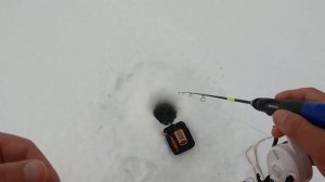 Катушка в хлам от поклевки.Зимняя рыбалка на судака на Вибы