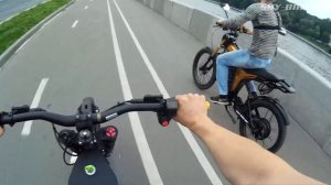 Супер мощный электровелосипед CHARGER 8000W turbo 2
