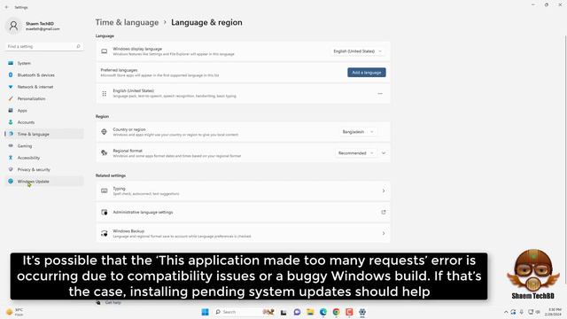 How to Fix This Application Made Too Many Requests Error on Windows