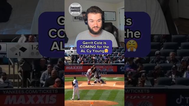 Gerrit Cole is coming for the Cy Young😤 #yankees #nyy #newyorkyankees #gerritcole