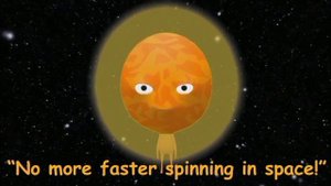 Five Little Planets Spinning In the Space Song Reverse 2x speed