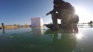 ЗИМНЯЯ РЫБАЛКА 2022 3 ЯНВАРЯ КАПЧАГАЙ СПАСАЛКА