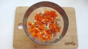 Винегрет с мясом