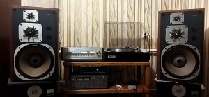 Проверка акустики  Pineer CS-T88 . Источник Yamaha G-750, усилитель Yamaha A 2000a