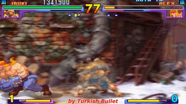 Street Fighter III: New Generation (Arcade) - (Longplay - Ibuki | Hard Difficulty) смотреть онлайн