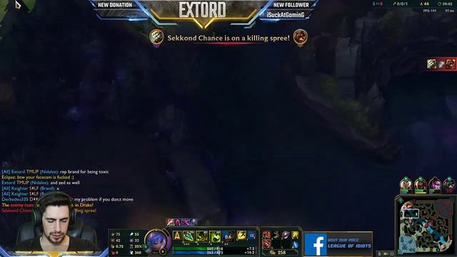 Playing With Viewers | Extord | League of Legends смотреть онлайн