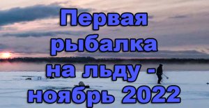 Первая рыбалка на льду 🐬🚤❄️⛄