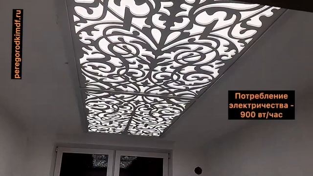 Резной декор из МДФ | потолочная подсветка гардеробной | peregorodkimdf.ru