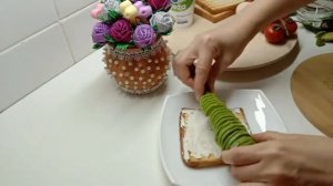 Тост с авокадо и яйцом пашот/ ПП завтрак / Авокадо с яйцом пашот #тостсавокадо #яйцопашот