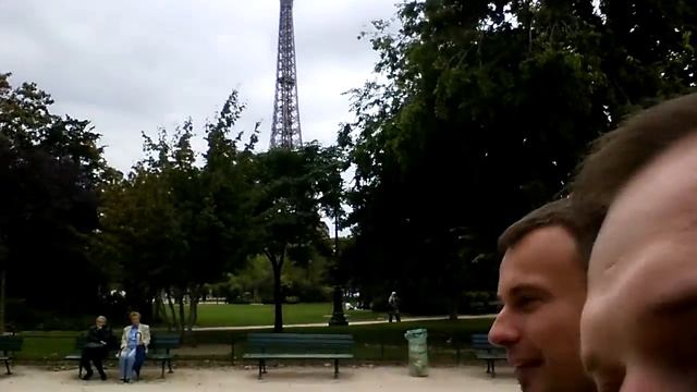Париж - день 1. Марсово поле (Champ de Mars)