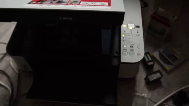 как запустить сканер на принтере   Canon Pixma MP250 с неисправными картриджами
