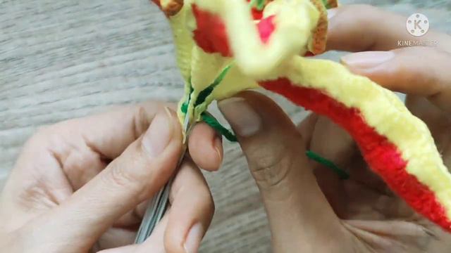 Crochet flower |Crochet Gloriosa Lily flower Ep 5end. #crochetflower #crochet #diycraft #tutorial смотреть онлайн