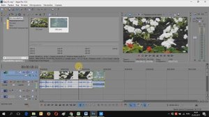 Как склеить видео в Sony Vegas Pro ? соединить видео в сони ✍ вегас основы монтажа ролик из кусков