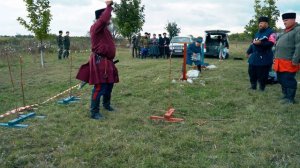 Рубка шашкой под музыку. 2023 г.