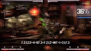 Mortal Kombat X | Sample combos with Quan Chi (Warlock)