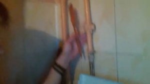 Как открыть вентиль, если заело, если он около стены