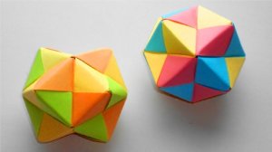 Многогранник из бумаги Поделки Оригами