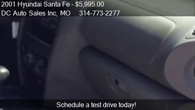 2001 Hyundai Santa Fe LX 4WD - for sale in Saint Louis, MO 6 смотреть онлайн