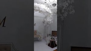 Шикарное оформление приданого невесты/Чечня/