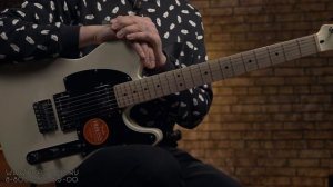 Электрогитара FENDER SQUIER SQ CONT TELE HH MN PRL WHT - телекастер с хамбакерами