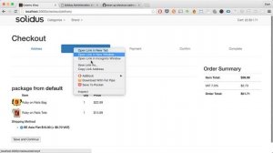 Solidus eCommerce: Checkout Address Step and Shipping / Tax Calculation