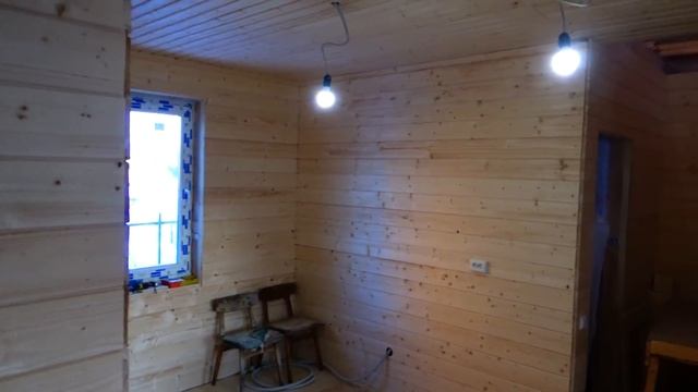 Монтаж имитации бруса. Сдача объекта в Аннино. День 11. смотреть онлайн